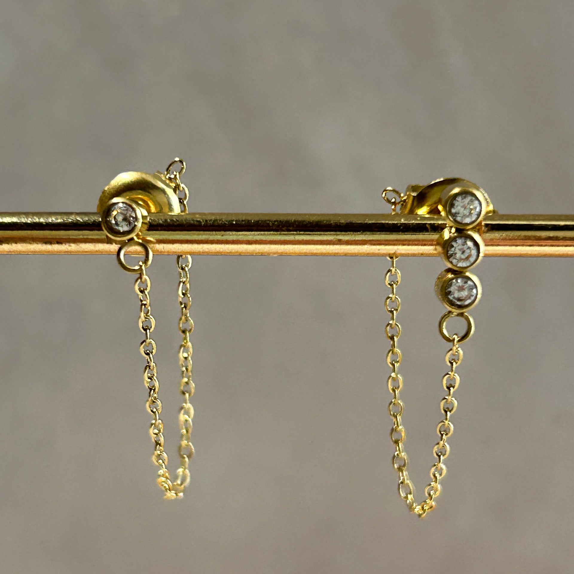 Gold Drop Earrings