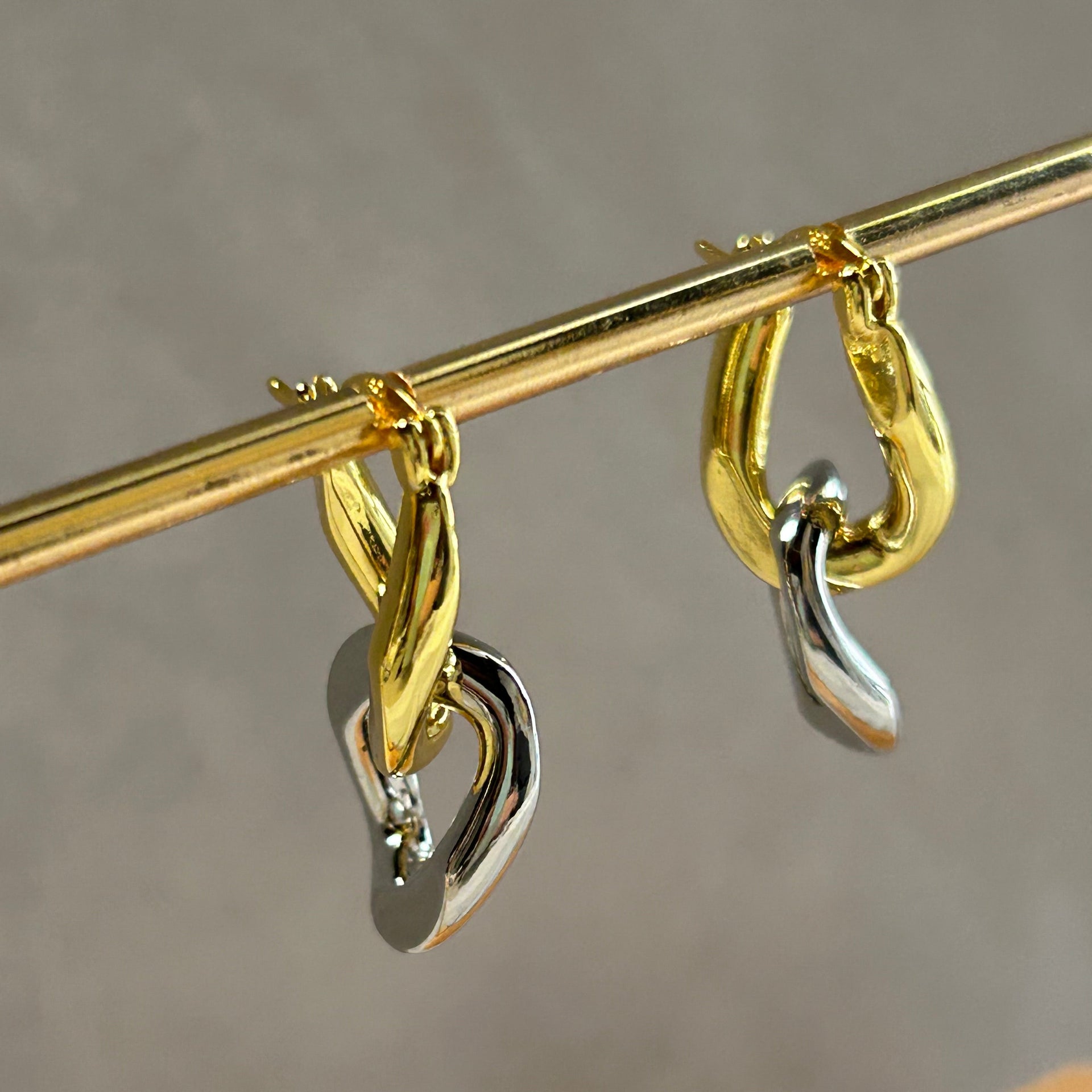 Bicolor Earrings