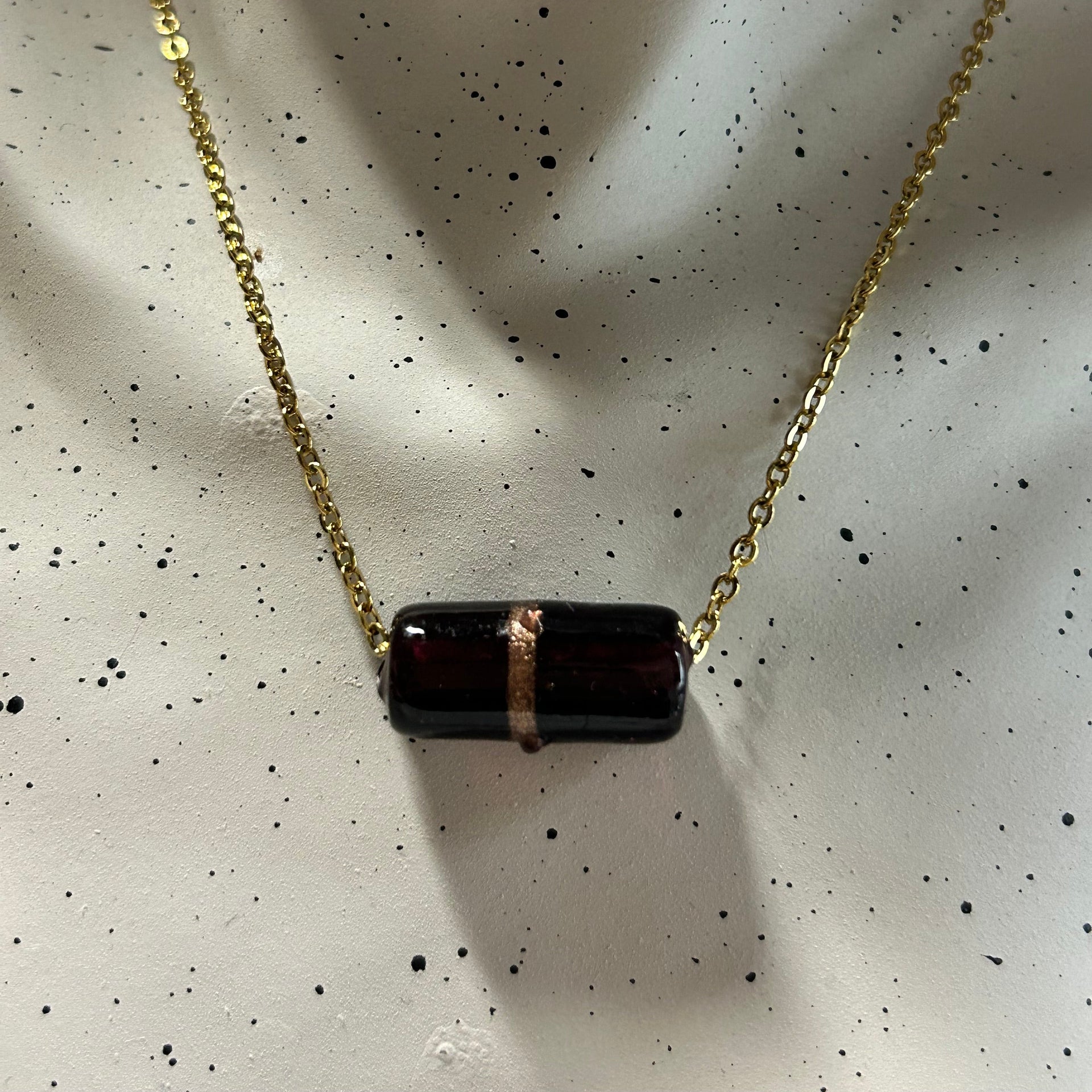 Cylinder necklace