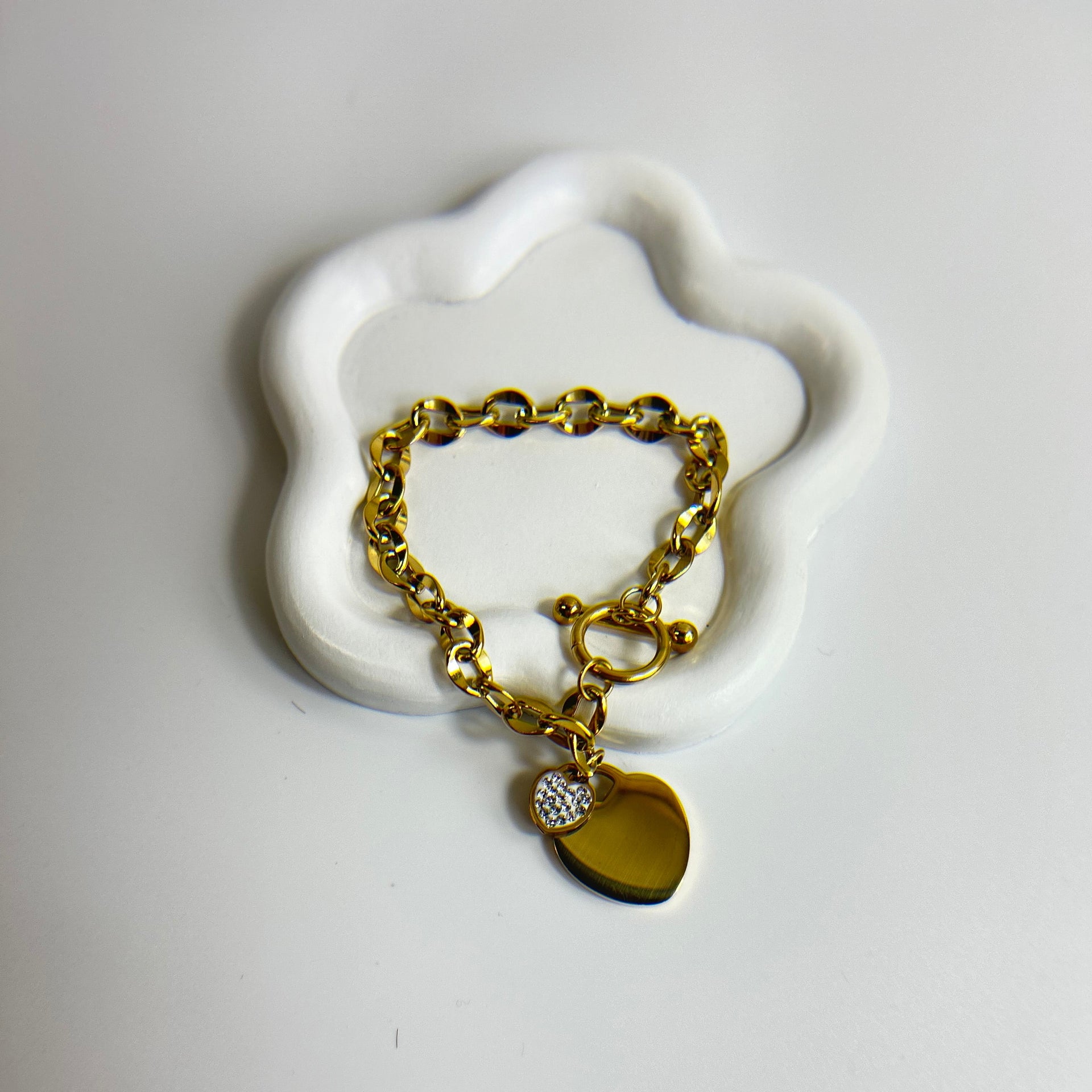 Inside Heart Bracelet