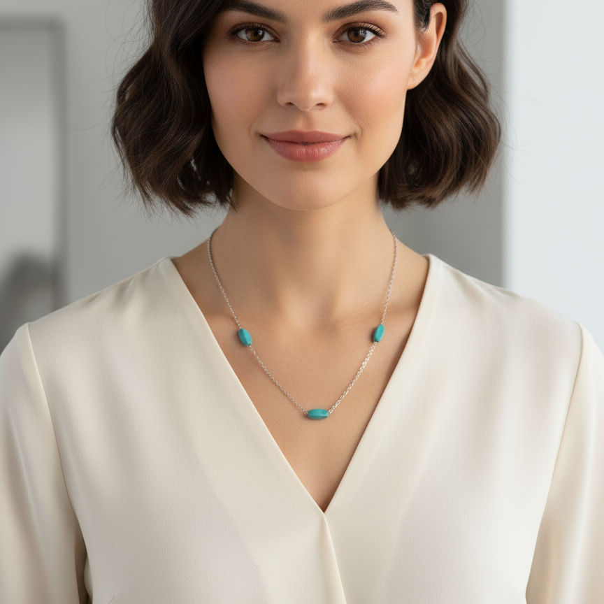 Blue Stones necklace