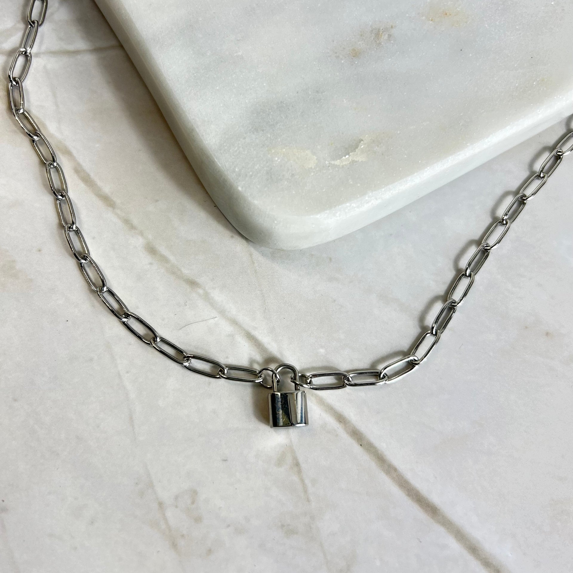 Padlock Necklace