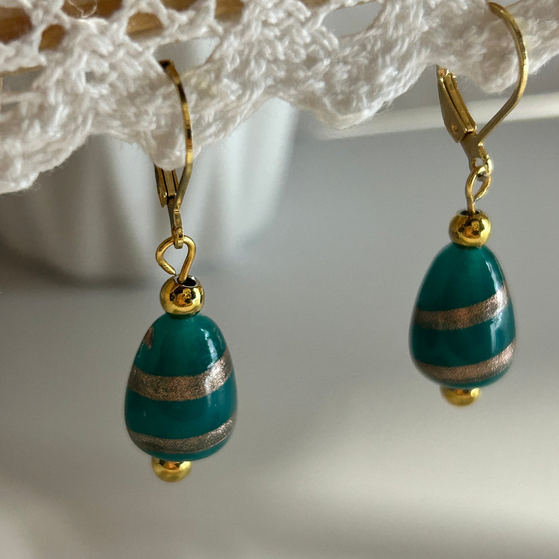 Caramel earrings