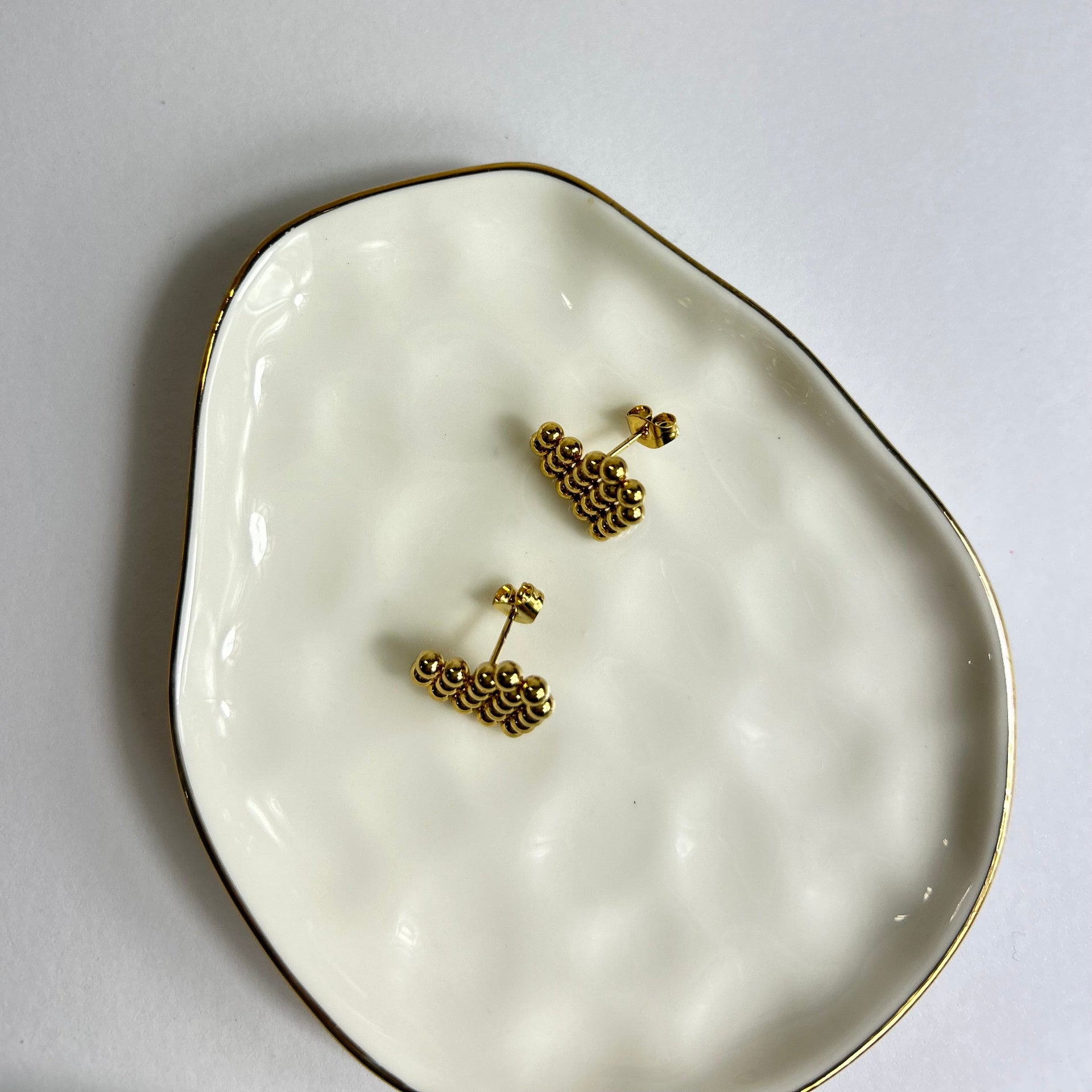 Hollow Heart Earrings