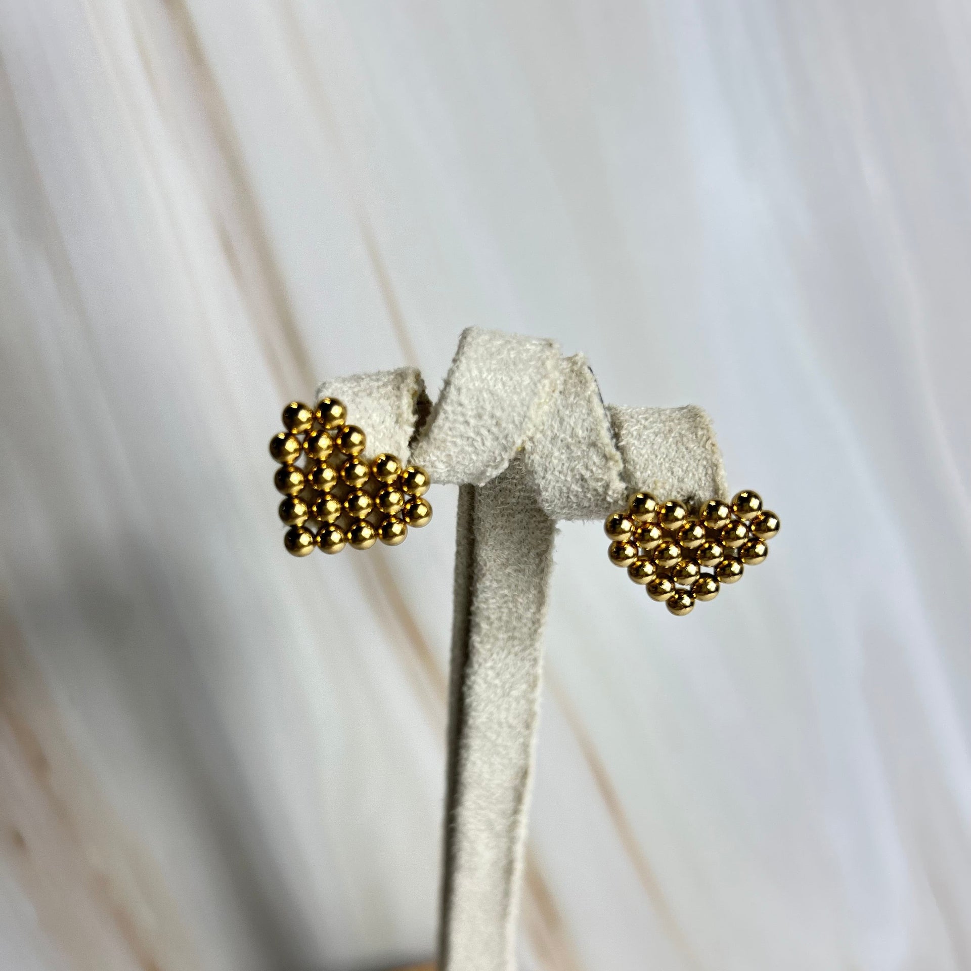 Hollow Heart Earrings